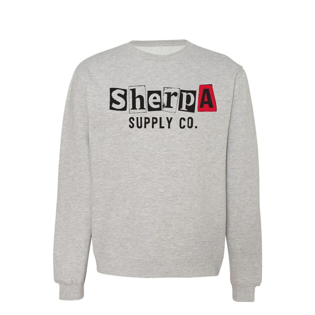 Sherpa Supply Crewneck Ransom - Grey