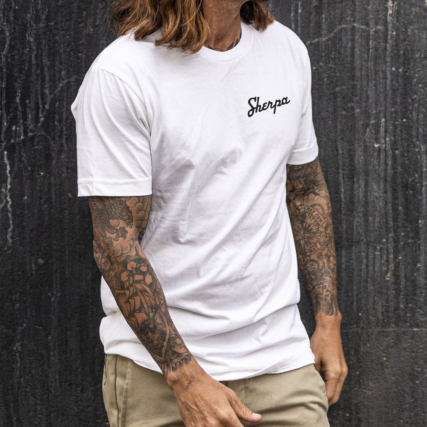 Sherpa Local T Shirt - White