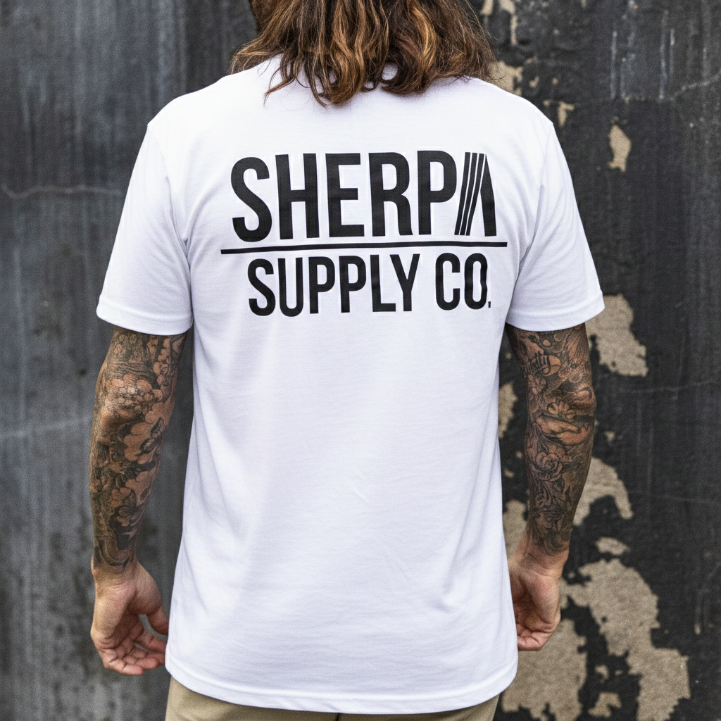 Sherpa T Shirt -White