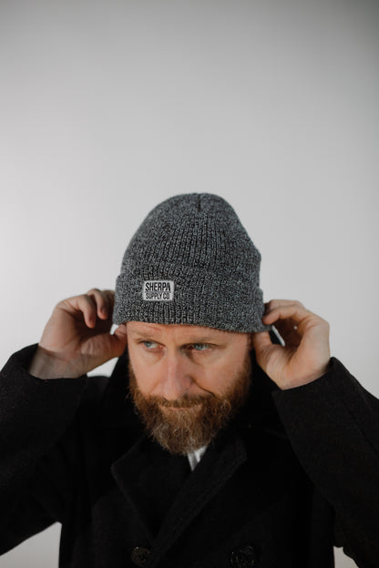 Fisherman Beanie - Grey Heather