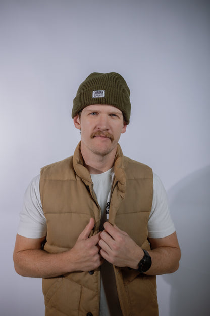 Fisherman Beanie - Olive