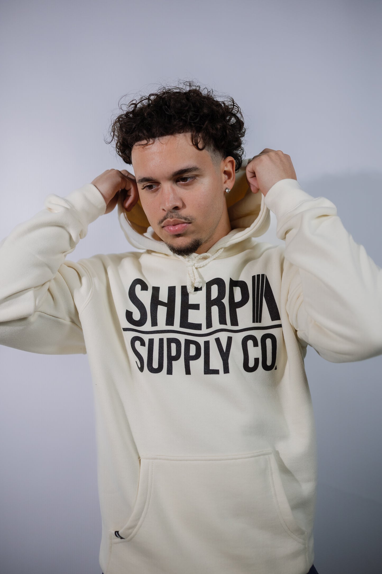 Sherpa Supply Hoodie - Cream
