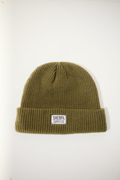 Fisherman Beanie - Olive