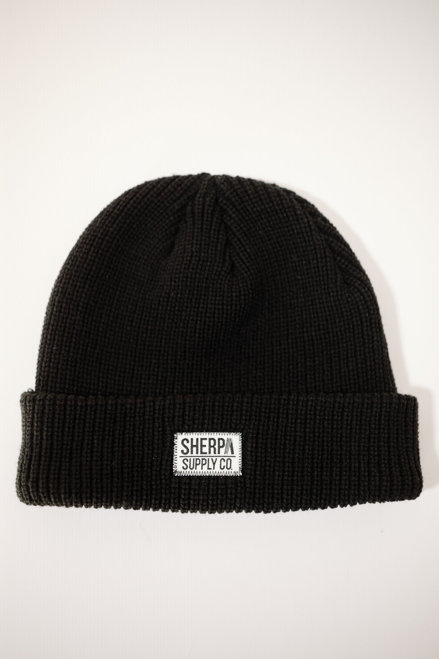 Sherpa Supply Fisherman Beanie - Black