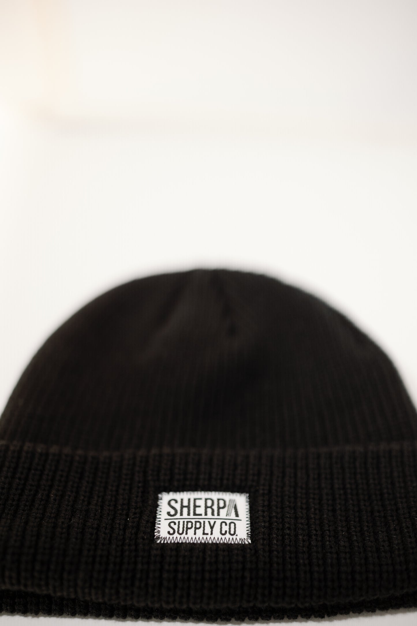 Sherpa Supply Fisherman Beanie - Black