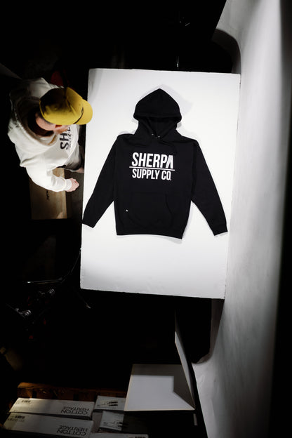 Sherpa Supply Hoodie - Black