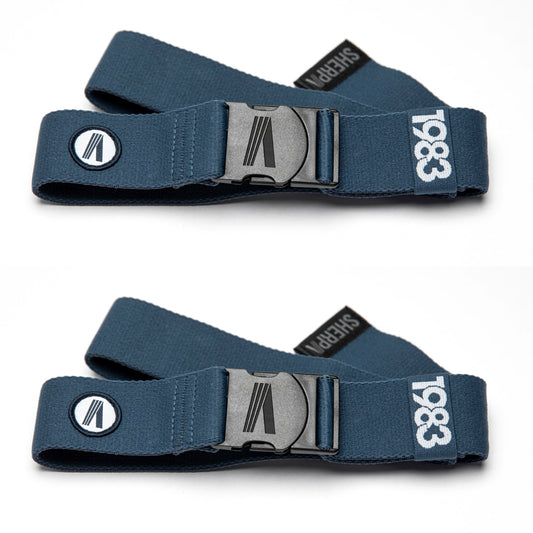 The New Standard - Performance Stretch Belt - Blue TWO PACK