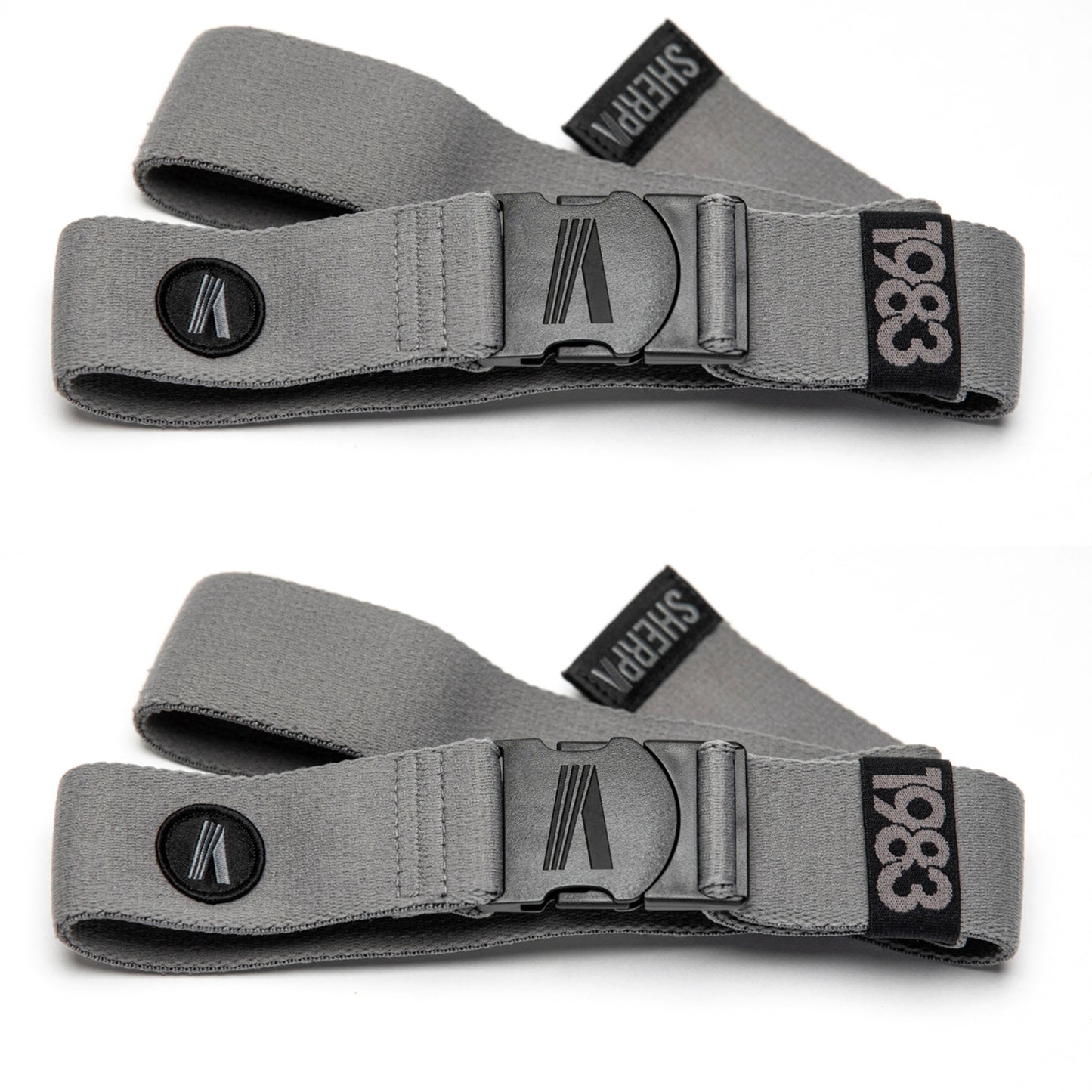 The New Standard - Performance Stretch Belt - Grey TWO PACK
