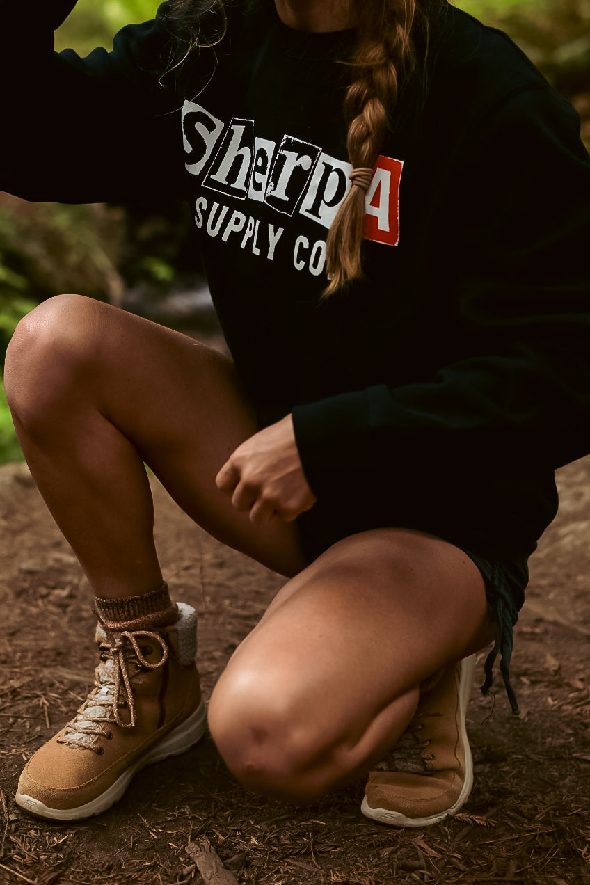 Sherpa Supply Crewneck Ransom - Black