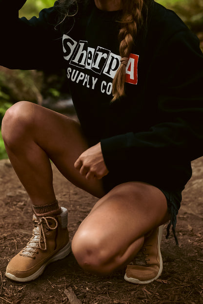 Sherpa Supply Crewneck Ransom - Black