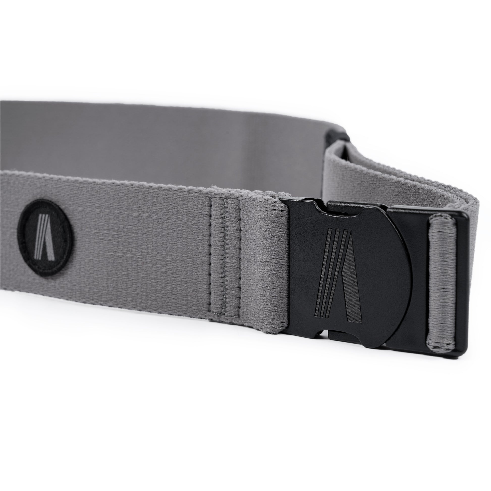 ash grey adjustable activewear belt for adventurers