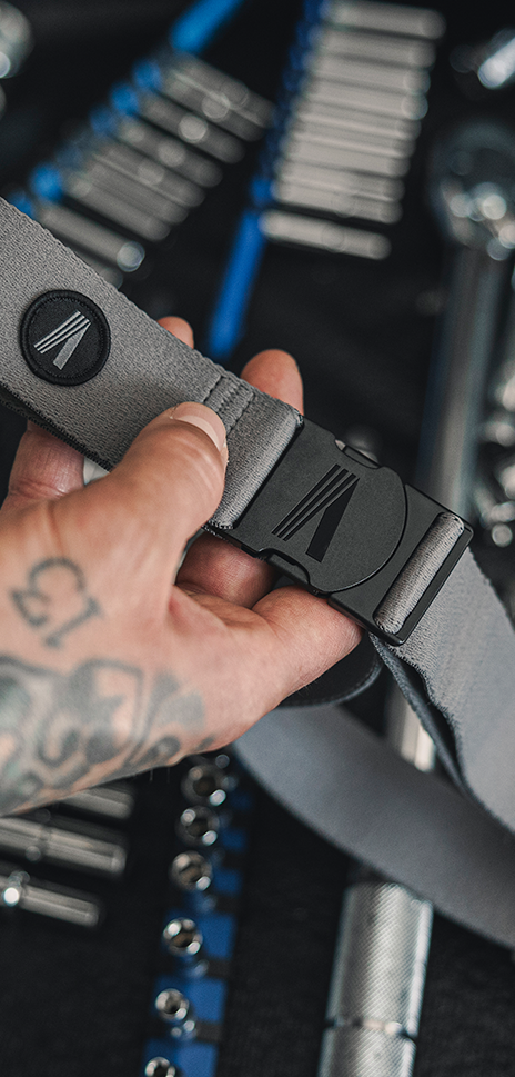 The New Standard - Performance Stretch Belt - Grey TWO PACK