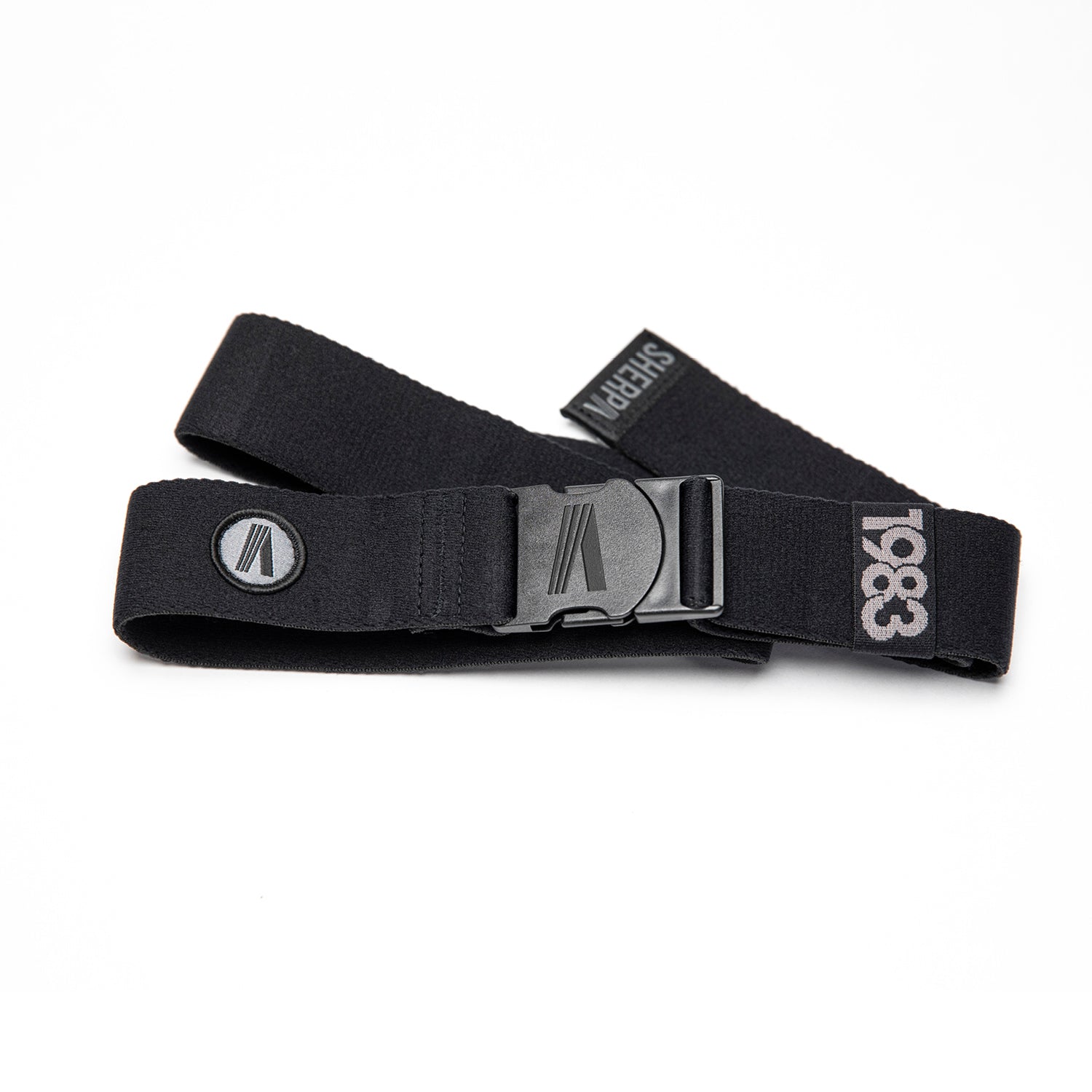 midnight black performance wear flex belt Sherpa Supply Co.