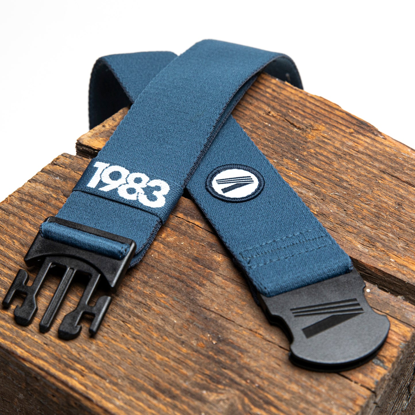 steel blue 1983 cool thin belt for active lifestyle