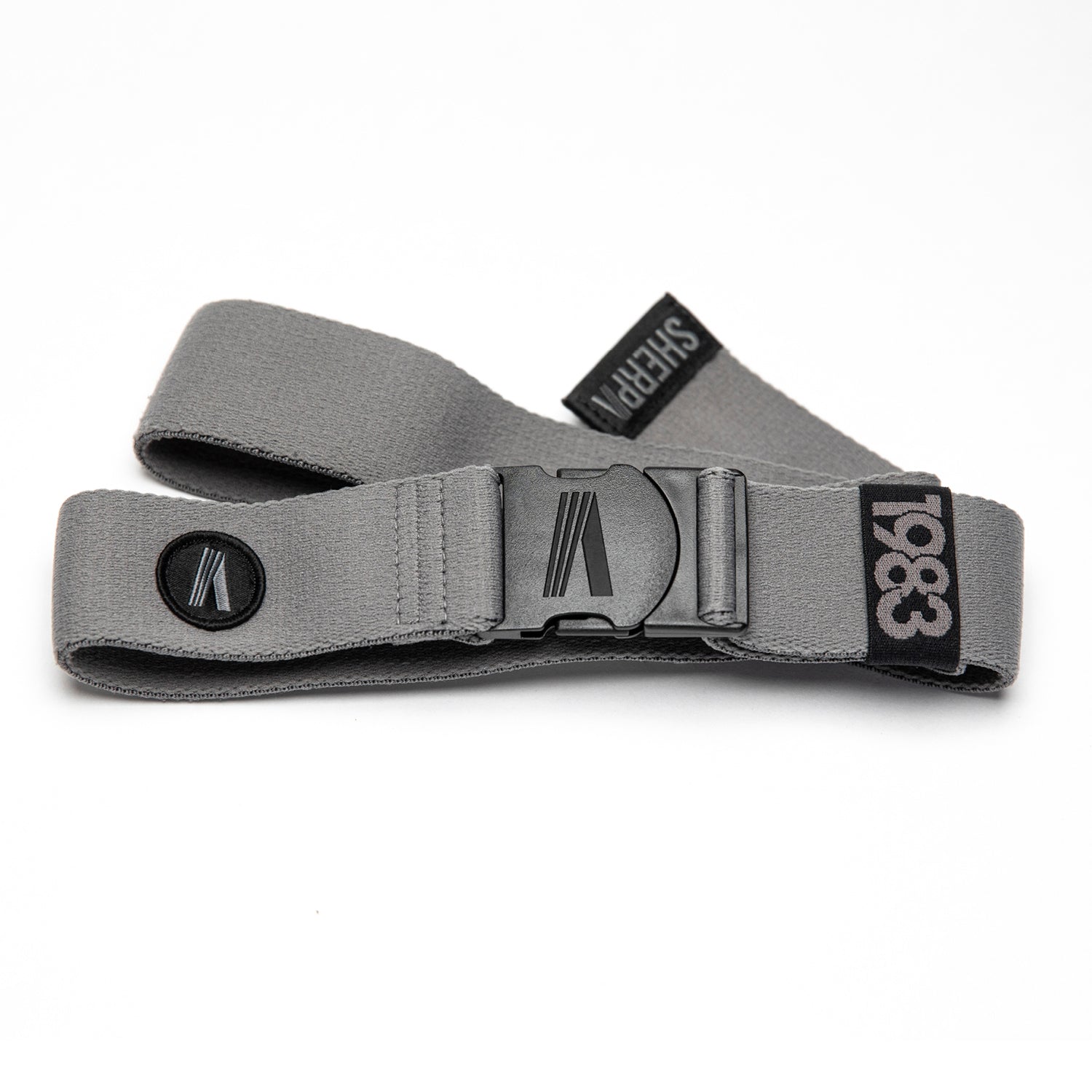 ash grey adjustable activewear belt the new standard