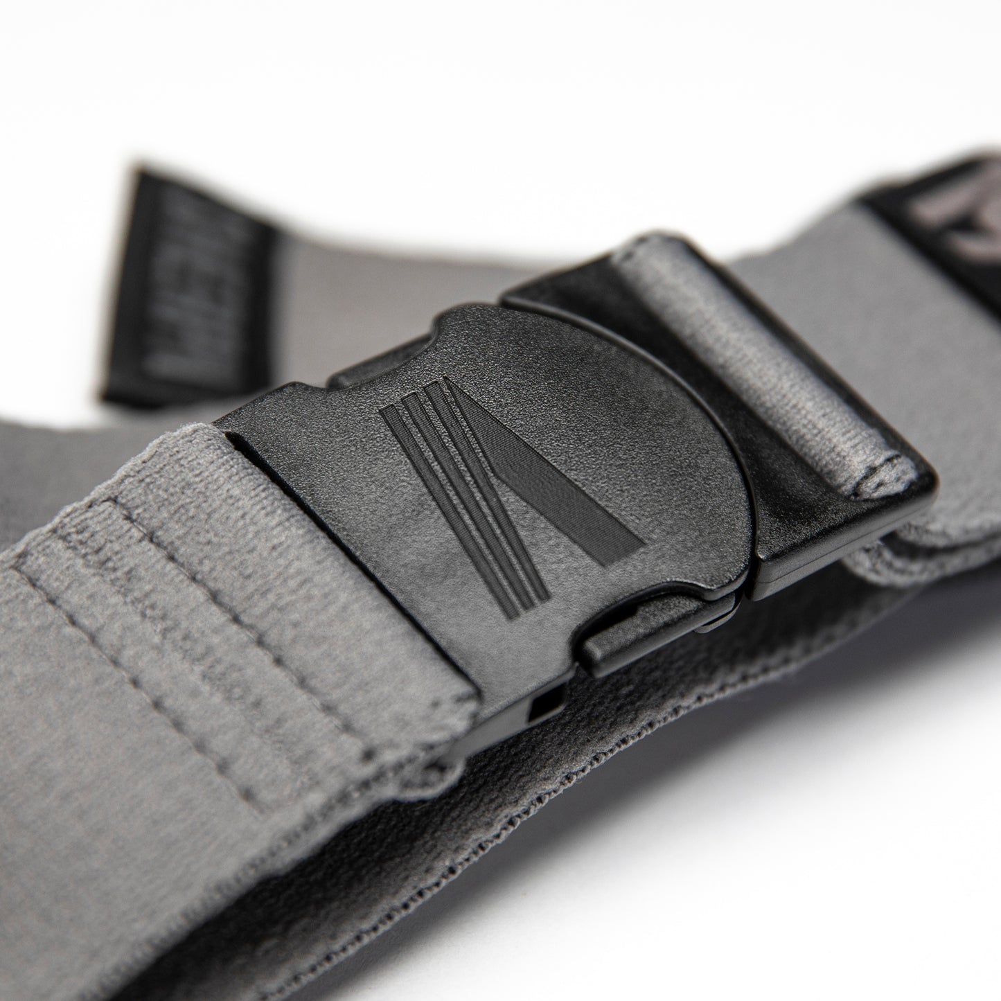 buckle for ash grey adjustable activewear belt Sherpa Supply Co.