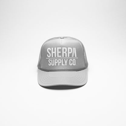 Trucker - Grey/White